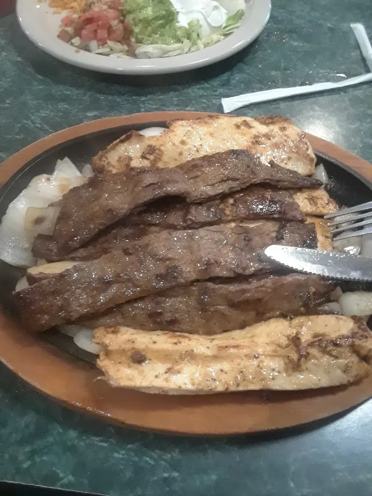 Beef and Chicken Fajitas