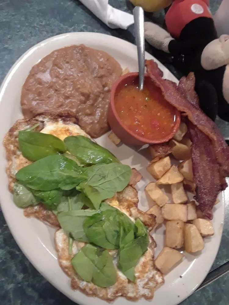 Spinach Omelette